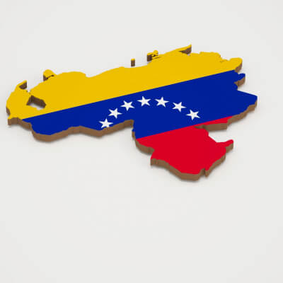 Venezuela 3D Map