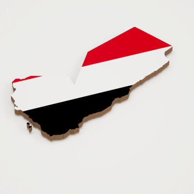 Yemen 3D Map