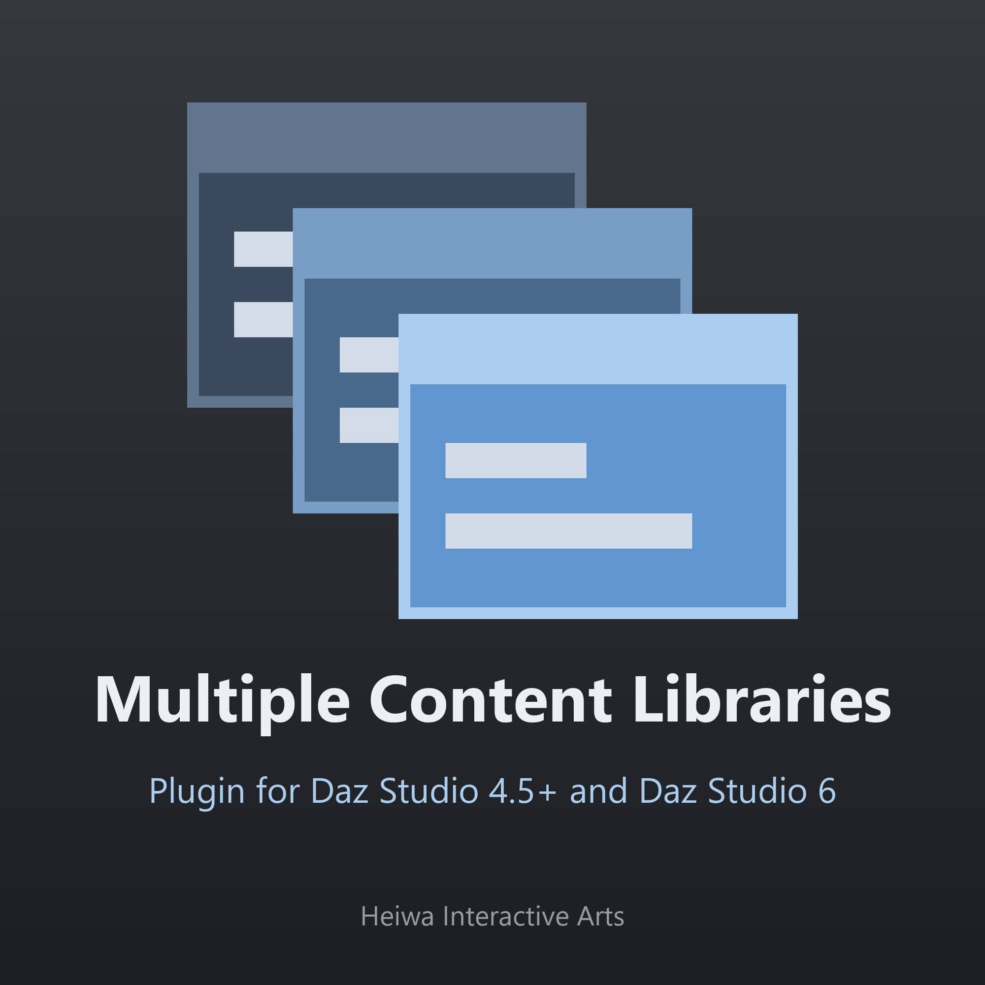 Multiple Content Libraries for Daz3D Daz Content