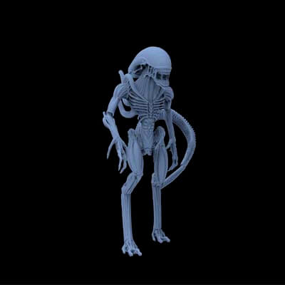 Alien Ready to 3D Print