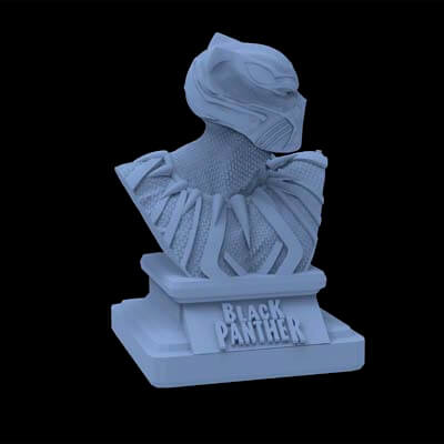 Black Panther Bust