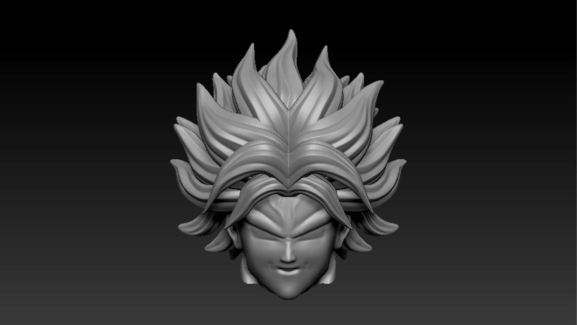 Dragonball Bust 3D Model