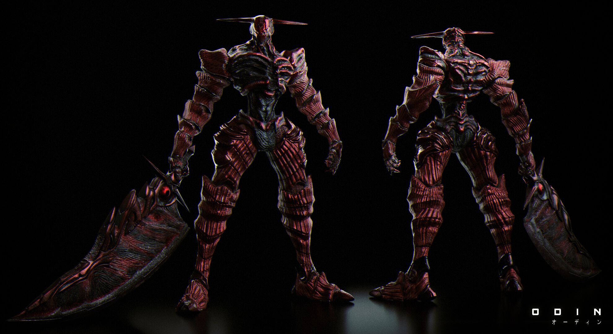 Stylized Humanoid Monsters - Odin 3D Model