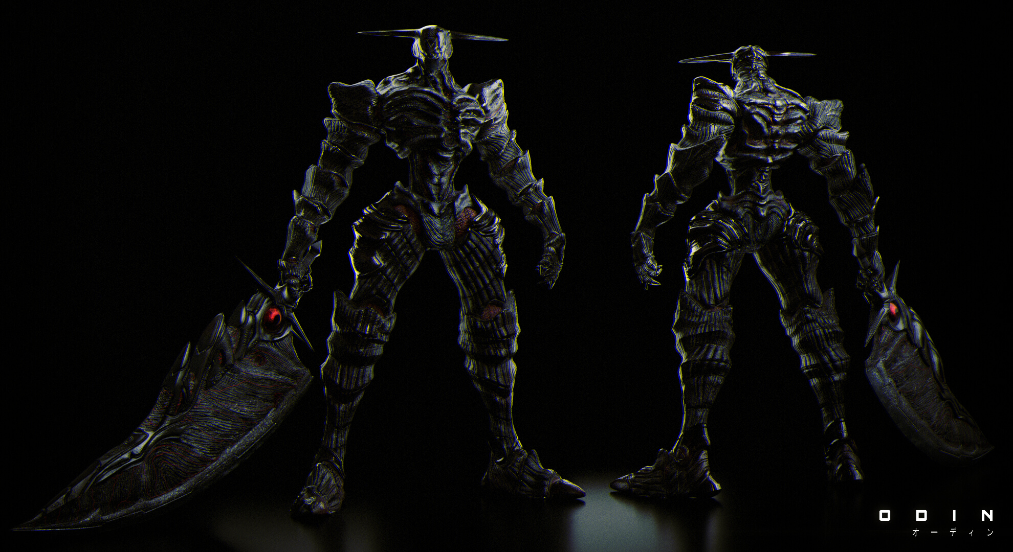 Stylized Humanoid Monsters - Odin 3D Model