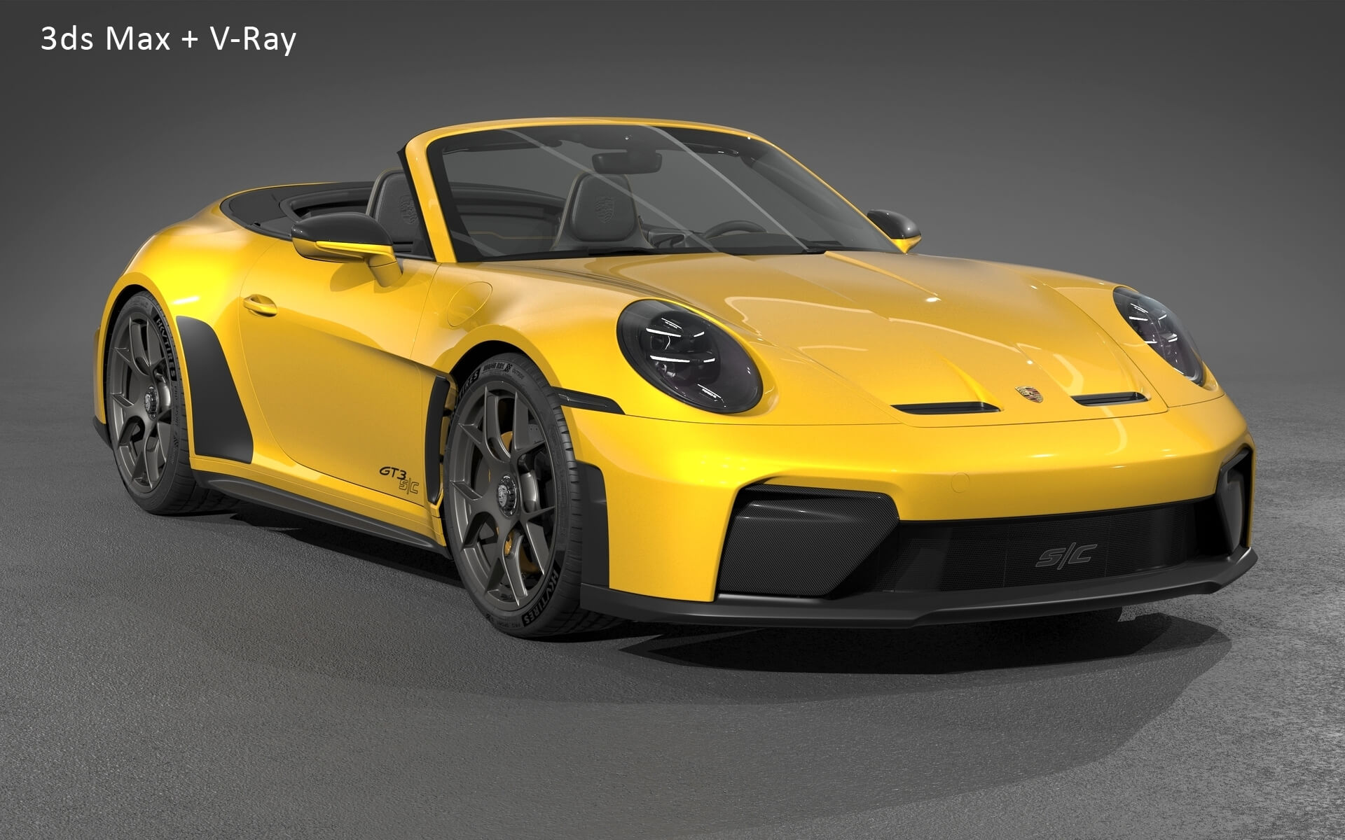 2027 Porsche 911 GT3 S/C 992 3D Model