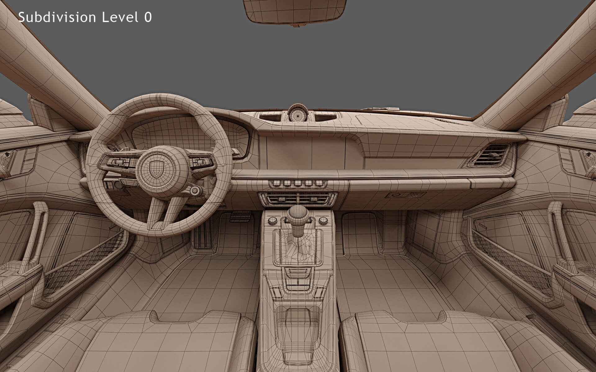 2027 Porsche 911 GT3 S/C 992 3D Model