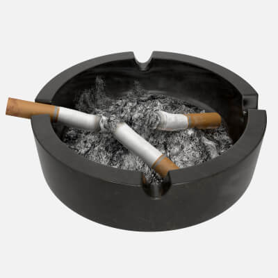 Ashtray Used