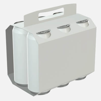 Beer Package with Handle