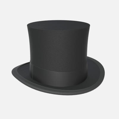 Black Top Hat