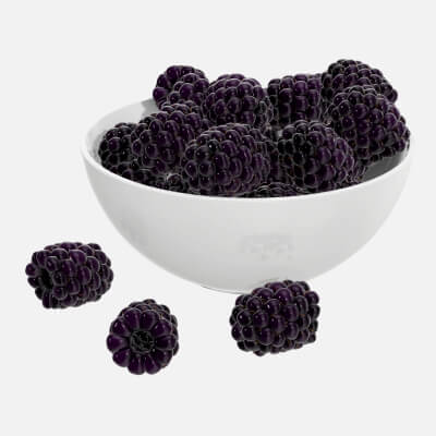 Blackberry in Bowl