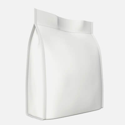 Blank Pet Food Foil Pouch Bag Mock Up 03