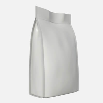Blank Pet Food Foil Pouch Bag Mock Up 04