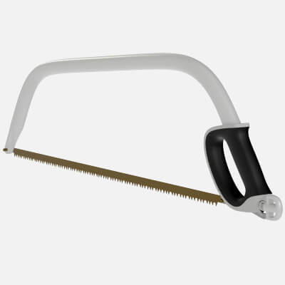 Bowsaw with Metal Frame