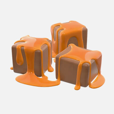 Candy with Caramel