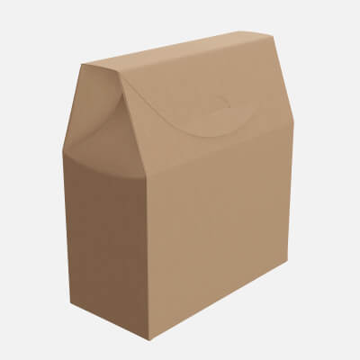Cardboard Cookie Box Wide Cardboard