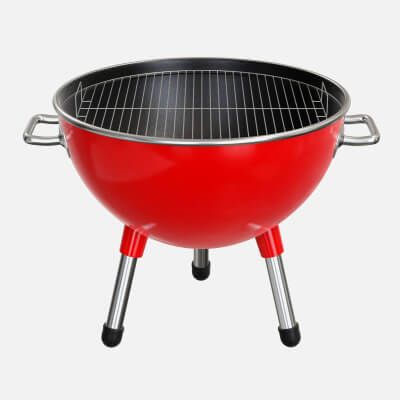 Charcoal Kettle Steel Grill BBQ Small