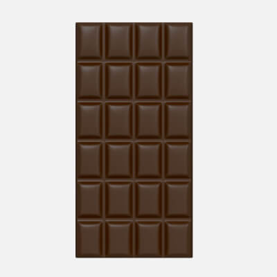 Chocolate Bar Brown 01
