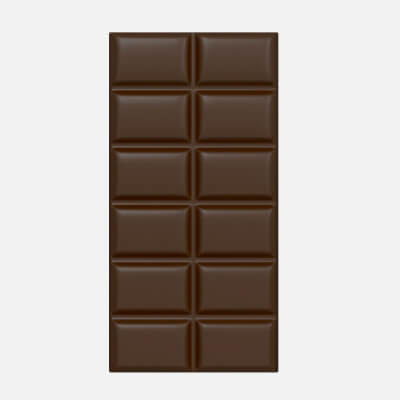 Chocolate Bar Brown 03