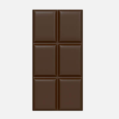 Chocolate Bar Brown 04