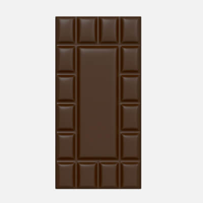 Chocolate Bar Brown 05