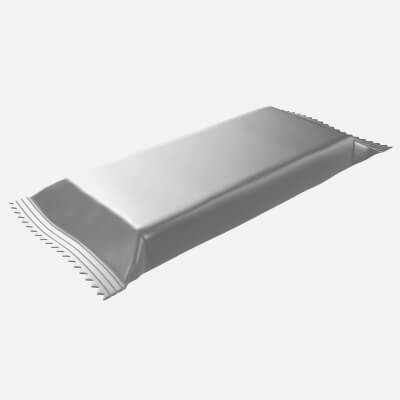 Chocolate Candy Package Blank Mockup