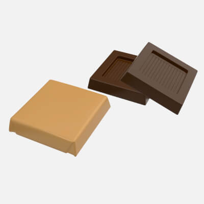 Chocolate Small with Packaging