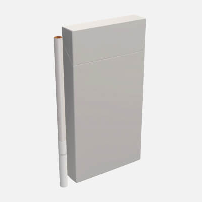 Cigarettes Super Slim Pack Closed V2