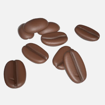 Coffee Beans on Ground