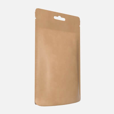 Craft Paper Pouch Bag 01