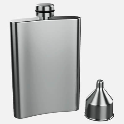 Flask Liquor Stainless Steel 01