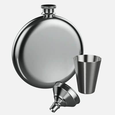 Flask Liquor Stainless Steel 07