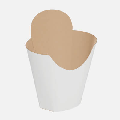 French Fries Fastfood Paper Box 02