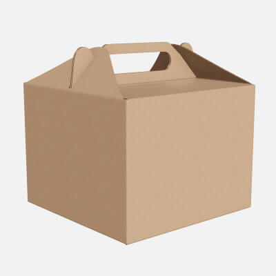 Gable Box Cardboard Food Packaging 02