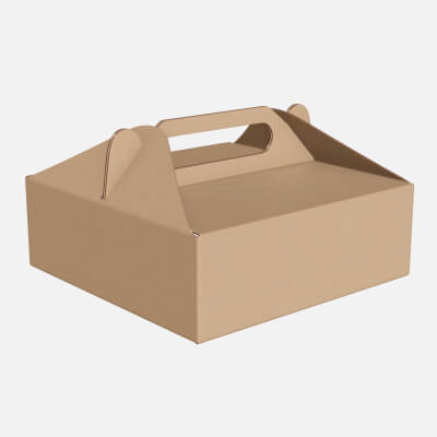 Gable Box Cardboard Food Packaging 03