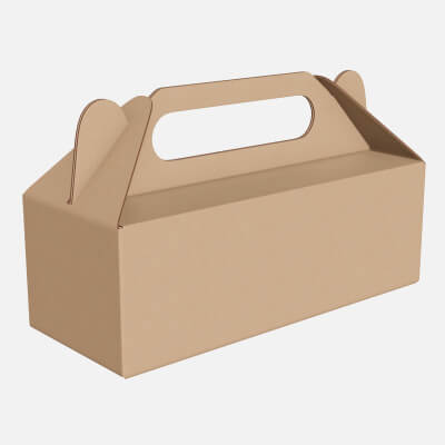 Gable Box Cardboard Food Packaging 04