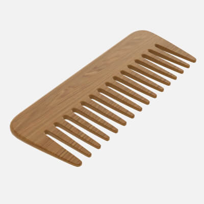 Hair Comb Wooden Type 1