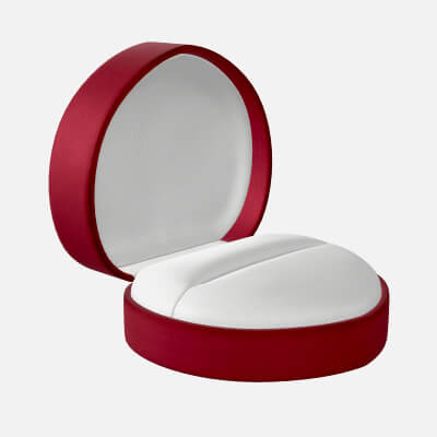 Heart Type Box for Rings and Earrings