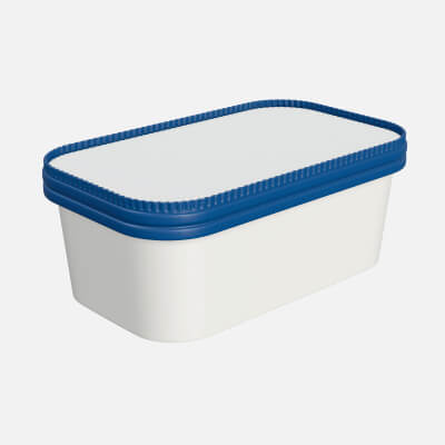 Ice Cream in Paper Package for Mockup Closed 2