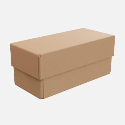 Lid and Tray Cardboard Box 01