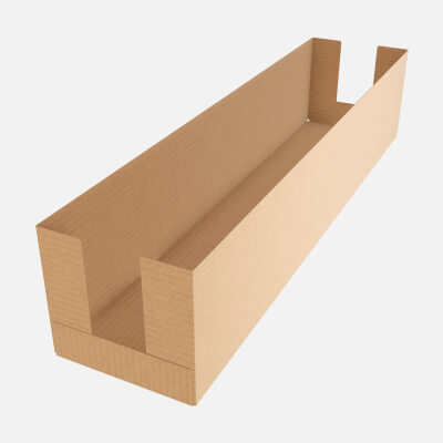 Long Shelf Tray Cardboard Box