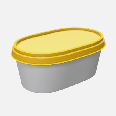Margarine Oval Package 01