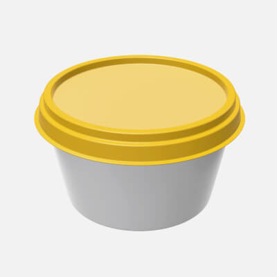 Margarine Round Package