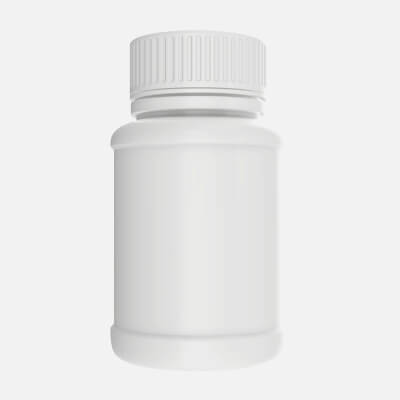 Medicine Plastic Bottle Mockup 02