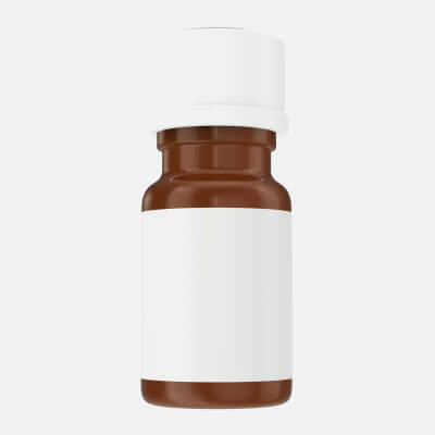 Medicine Small Glass Bottle Mockup