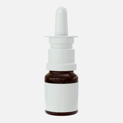 Medicine Spray Bottle Mockup