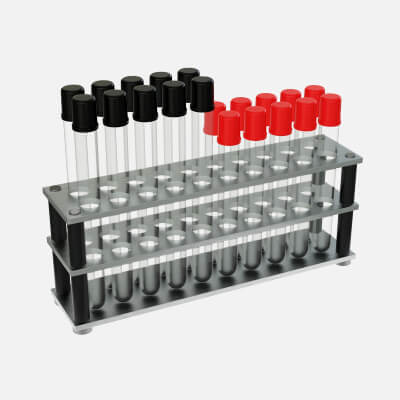 Medicine Test Tubes with Stand