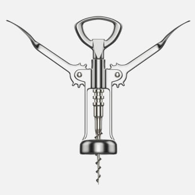 Metal Wine Bottle Opener T Pose