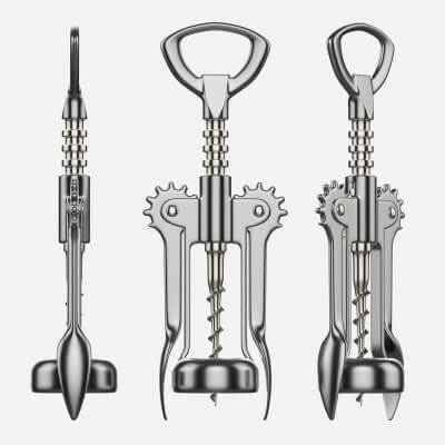 Metal Wine Bottle Opener