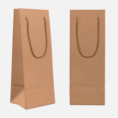 Paper Bag Slim with String Handle 01