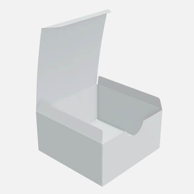Paper Gift Box Opened